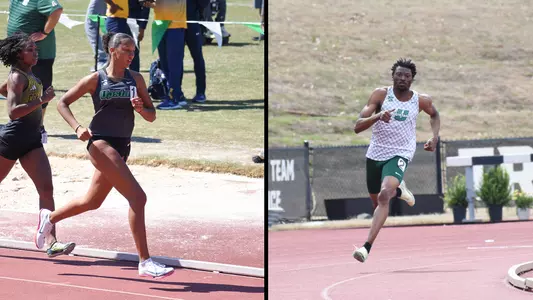 Aryanna Perez and ZaCorian Johnson at 49er Classic