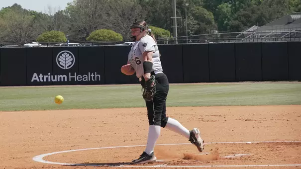 Ashlyn Brown in the circle at Winthrop (4/11/26)