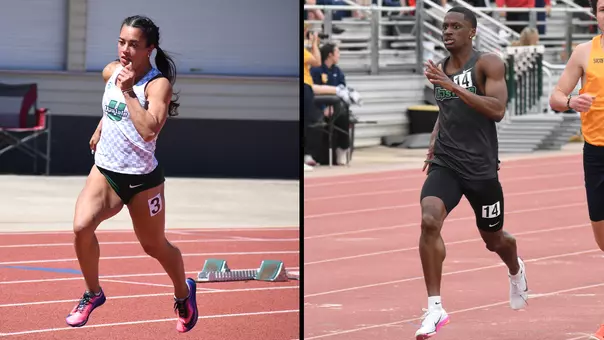 Ayla Osterkamp at Davidson and Elias Harrison at Charlotte