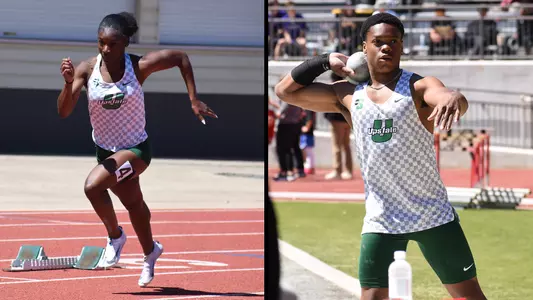 Dominique Brown and Nate Bruce