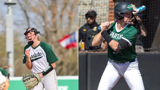 Sophia Kardatzke and Maddie Drerup collage