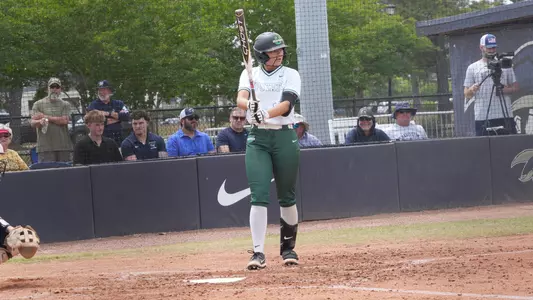 Kenzei Bernal at bat against Charleston Southern (4/25/26)