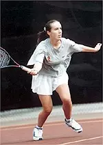 Karolina Bakalarova defeated<BR> Andrea Montoya of <BR>Tulsa in straight sets, 6-3 and 6-1.