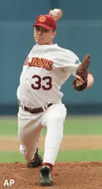 The Trojans relied on<br>solid pitching and offense<br>to win the championship.