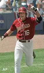 Jason Lane hit two <BR>home runs against <BR>Stanford on Sunday.