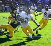 Chad Morton impresses at USC's<br> scrimmage. (file photo)