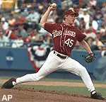 Mike Penney got the win<br>with seven-plus strong innings.