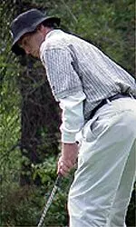 Charlie Woerner fired rounds<br>of 69 and 75 on the<br>first day of the<br>Pac-10 Championships.