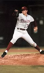 Barry Zito earned the win <BR>against California on Friday.