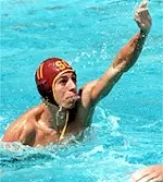 Senior George Csaszar scored twice in a losing effort Sunday