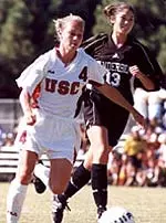 Freshman Jessica Edwards has scored a goal in three straight games.