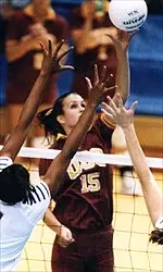 Lauren Killian led the Women of Troy with a career-high 12 kills against San Diego.