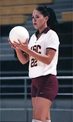 Senior Janae Henry served for nine unanswered points in the final game to give USC a 3-1 win over the Sun Devils.
