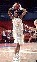 Tiffany Elmore scored 18 points in the Trojans come from behind victory over Santa Clara Thursday.