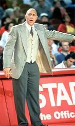 Coach Bibby enters his fifth season as the Trojan's men's basketball coach.