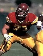 Former Trojan Travis Claridge is currently playing for the Atlanta Falcons.