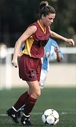 Sophomore Ali Fennell tied Sunday's match with her third goal of the season