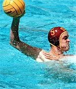 Senior Stever O'Rourke is a starter for the No. 1 Trojans