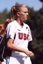 Freshman Megan Abbamonto has made an impact for the Trojans this season