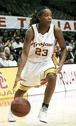 Freshman Aisha Hollans added 14 points and seven boards against the Bruins.