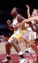 With 19 points and four steals, freshman Ebony Hoffman led USC's efforts against Sun Devils.