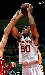 Sam Clancy is USC's leading scorer (17.2) and shot blocker (2.3).