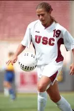 Senior Brittany Savelkoul scored her career-high third goal of the season Friday