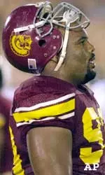 Riley has 26 tackles and an interception in five games this season.