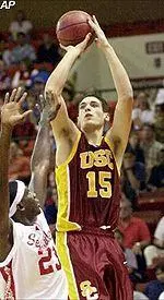 Junior center Kostas Charissis had his 15-game NCAA suspension reduced to three games on Thursday (Nov. 1).