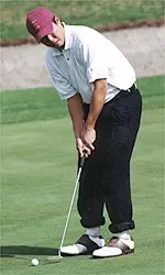 David Oh won his first collegiate tourney at the Long Cove Invitational.