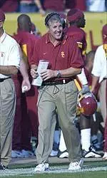 Coach Carroll rallied the Trojans to win five of their last six games this season.
