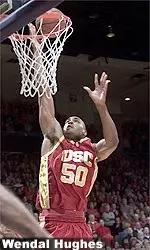 Sam Clancy, a junior, scored 22 in the first-round victory over Oklahoma State to raise his career point total to 996.