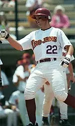 Josh Persell put the Trojans ahead in the ninth with his fourth home run of the season, but the Trojans still lost the game