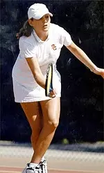 Sophomore Tiffany Brymer was the first off the court for USC with a 6-1, 6-3 win over LMU's Milica Cukulic.