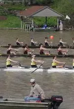 The Varsity and JV Eights came in second to fifth-ranked Michigan at the Buckeye Invitational.