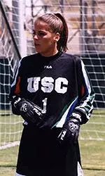 Shaelyn Fernandes registered her seventh career shutout in Monday's 1-0 win against Tennessee