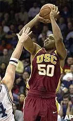 Sam Clancy had his sixth straight double-double in USC's win over Oregon State Thursday night.