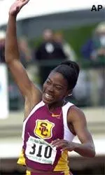 A 'four-peat' by Angela Williams in the 100-meter dash could help USC to repeat as NCAA team champion.
