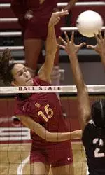 Senior Lauren Killiam led the Women of Troy with a .414 attack effort and career-high 16 kills.