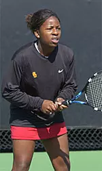 Jewel Peterson will compete in her first career national championship semifinal on Saturday.