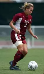 Freshman Amy Mann scored the lone goal in Friday's 4-1 loss at Washington State