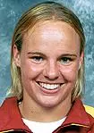 Blythe Hartley remained undefeated this year by winning the platform during today's Trojan Diving Invitational finale.