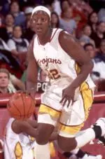 Despite scoring 23 of her 25 points in the second half, Ebony Hoffman's efforts were unable to carry the Women of Troy past the Ducks.