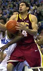 USC's David Bluthenthal is one of three starters for the Trojans who played a significant role in their run in last year's NCAA Tournament.