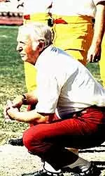Legendary former Trojan coach John McKay.