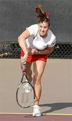 Freshman Luana Magnani clinched USC's victory over Cal with a 6-2, 7-5 win over Catherine Lynch.