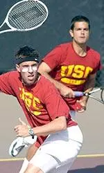 #7 Ryan Moore and Nick Rainey avenged an earlier loss to Stanford's #2 Scott Lipsky and David Martin with an 8-6 win on Saturday.