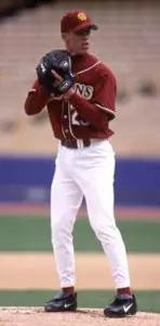 Freshman Brett Bannister picked up his third win of the season with five scoreless innings in relief in Sunday's 7-0 victory