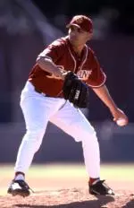 Junior Cory Campos threw 3 2/3 scoreless innings in relief in USC's 16-10 win at UCLA