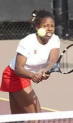 Women's tennis senior Jewel Peterson is ranked No. 4 in singles and No. 2 in doubles in the ITA preseason rankings.